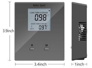 Images of the recalled radon detectors.