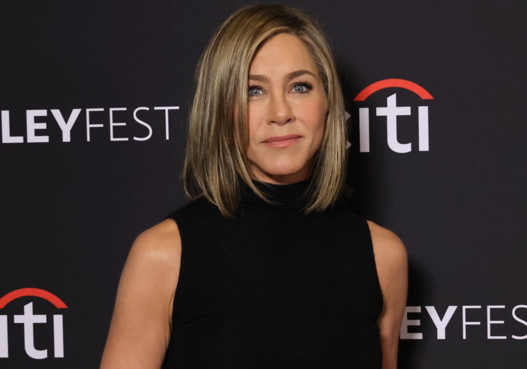 Jennifer Aniston arrives at PaleyFest LA 2024 - 'The Morning Show' at Dolby Theatre on April 12, 2024 in Hollywood, California.
