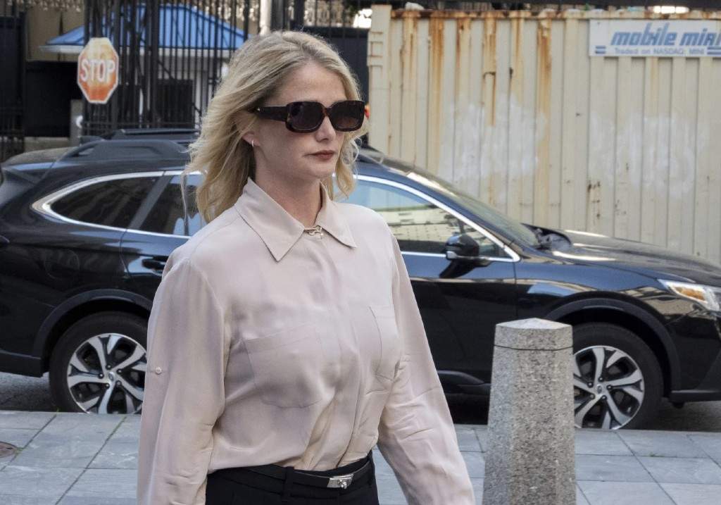 Witness Kerry Morgan arrives at Federal Court for the Sean 'Diddy' Combs trial, on Monday, May 19, 2025, in New York.
