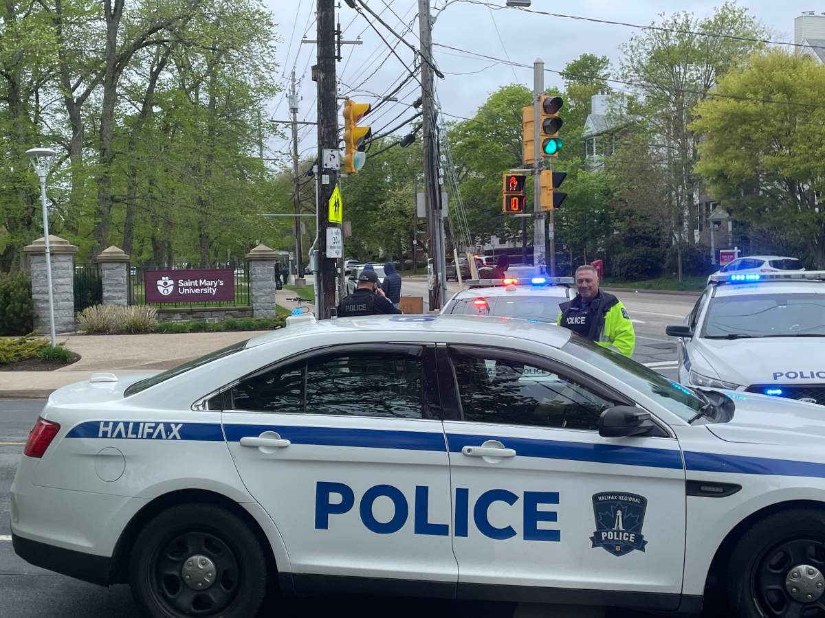 Halifax Regional Police were called to investigate a bomb threat at Saint Mary’s University on May 20, 2025.