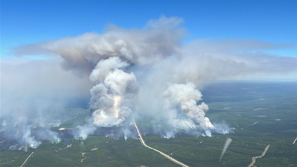 The Edith Lake wildfire (SWF076) broke out on Sunday, May 25, 2025 about seven kilometres north of Swan Hills, Alta.