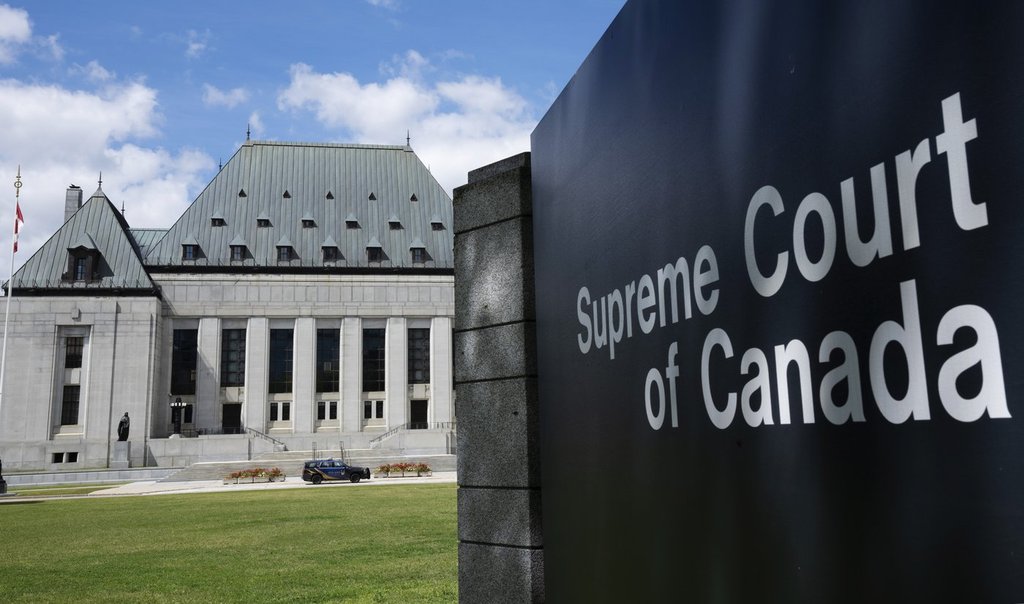 The Supreme Court of Canada is seen, Wednesday, August 10, 2022 in Ottawa. 