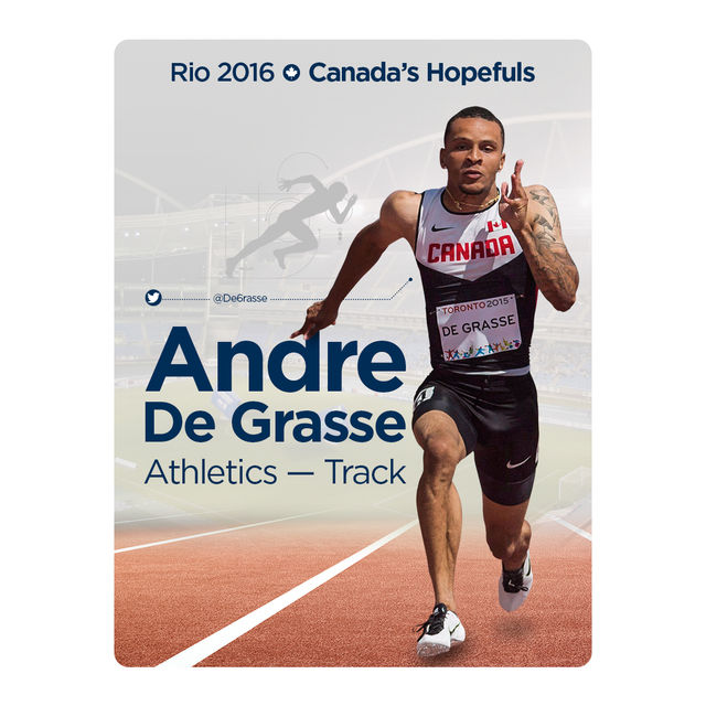 Rio 2016:  Team Canada trading cards. Collect them all! - image