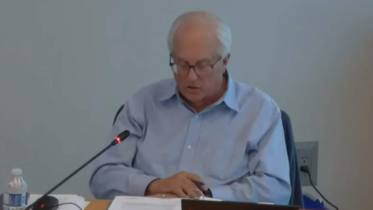Richmond Mayor Malcolm Brodie during Monday night's council meeting. 