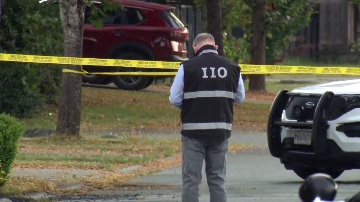 The Integrated Homicide Investigation Team on scene in Maple Ridge on Wednesday morning.