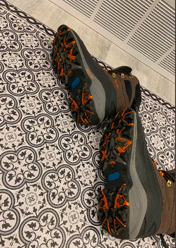 Calgary police have also released these photos of the shoes the unidentified man was wearing when his remains were discovered along the banks of the Bow River in March 2024.