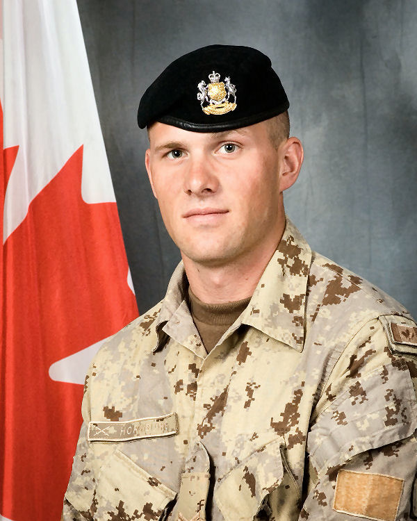 Cpl. Nathan Hornburg is shown in this undated handout photo.