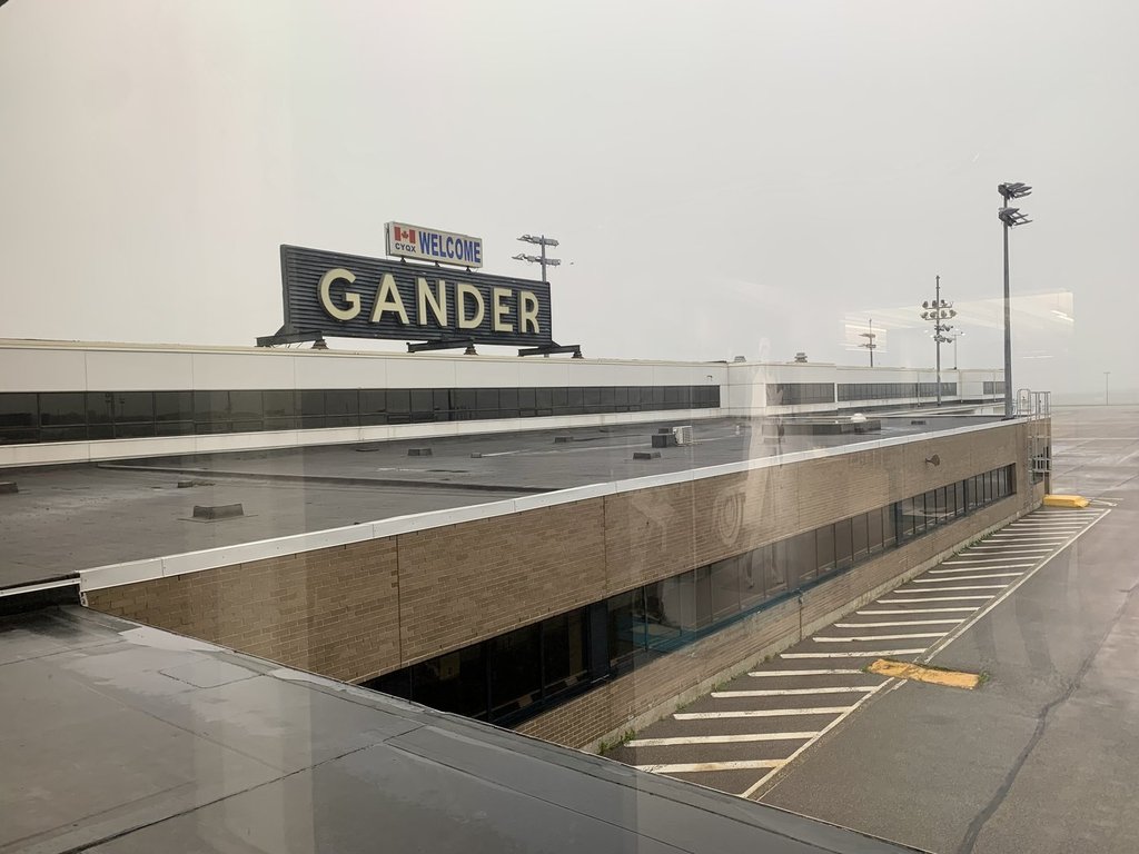 The Gander, N.L., airport is shown on Thursday, July 6, 2023. THE CANADIAN PRESS/Sarah Smellie.