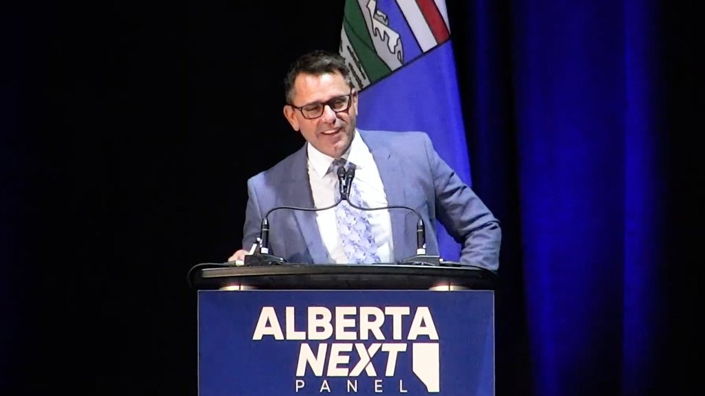 Bruce McAllister, was also forced to apologize when, as moderator of Premier Danielle Smith's Alberta Next panel, he told a teen at a town hall that his parents should spank him.