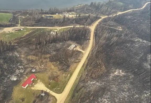 Alberta Wildfire says there are still 45 wildfires burning across the province and an evacuation order for 100 residents of Chipewyan Lake, where wildfire has destroyed more than 60 structures, remains in effect.