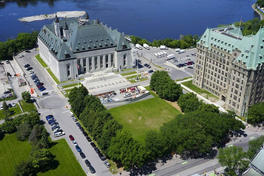 The Supreme Court of Canada is seen in Ottawa on Monday, June 3, 2024. 