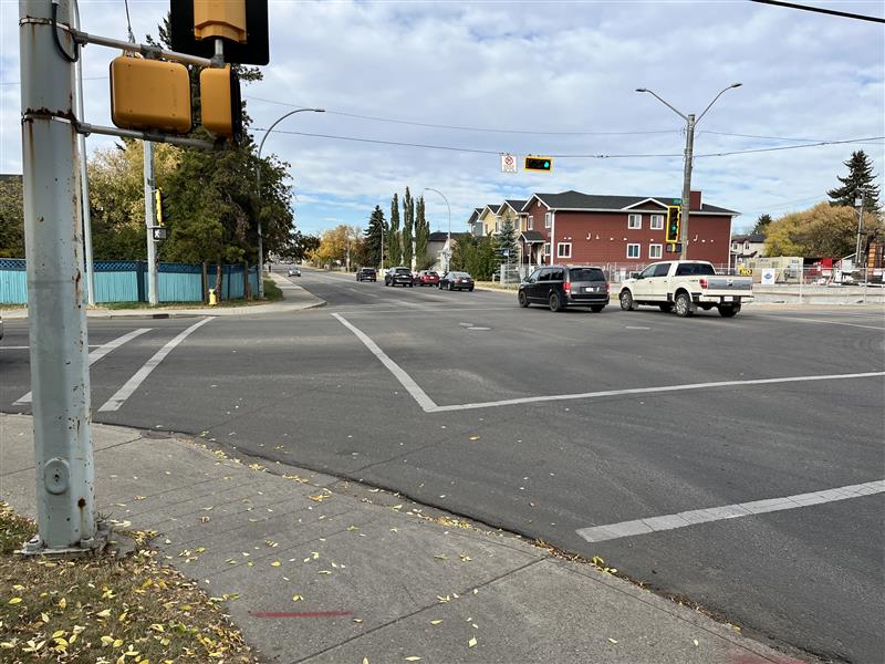 A 49-year-old man died in hospital two weeks after being hit by two vehicles at the intersection of 82 Street and 115 Avenue while driving a personal electric scooter.
