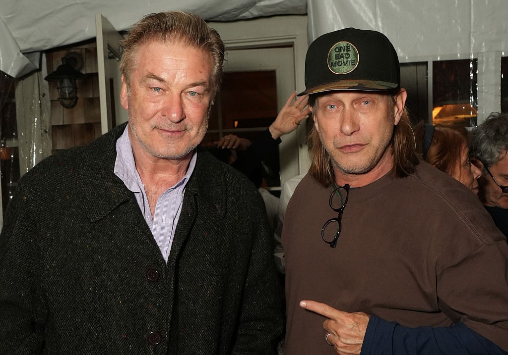 Alec Baldwin and Stephen Baldwin attend the Chairman's Brunch during the 33rd Hamptons International Film Festival on October 12, 2025 in East Hampton, New York.