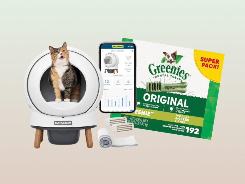 From a PetSafe self-cleaning litter box to Greenies dog treats & beyond.
