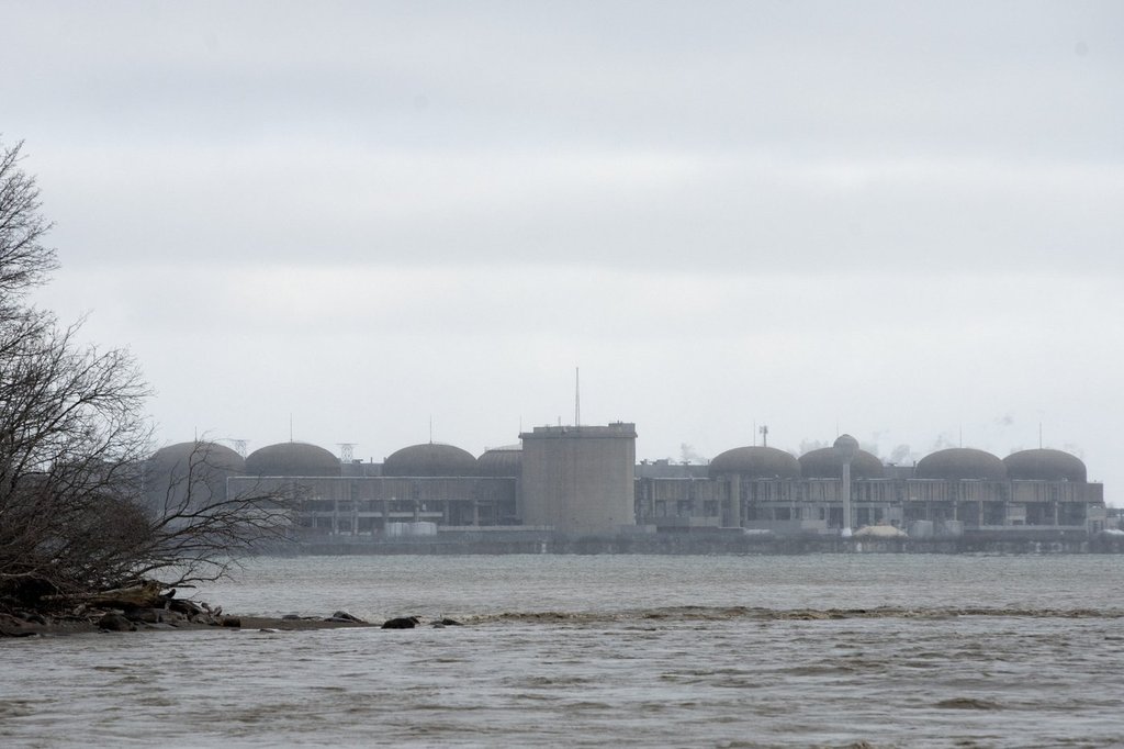 The Pickering Nuclear Generating Station in Pickering, Ont., is shown Sunday, Jan. 12, 2020. THE CANADIAN PRESS/Frank Gunn.