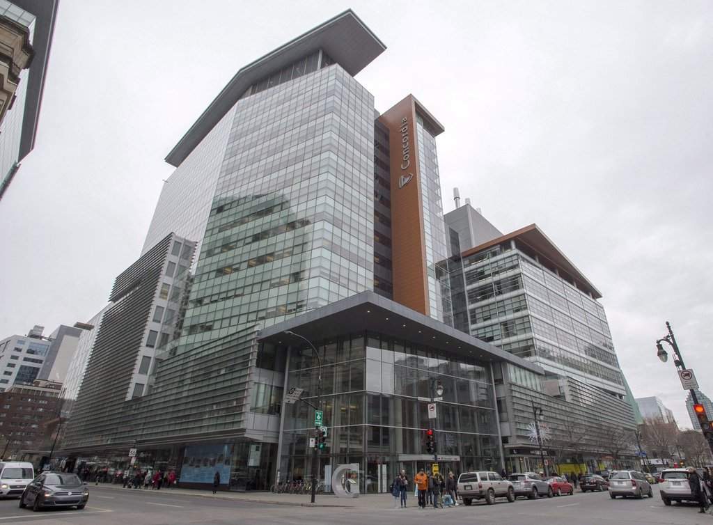 Concordia University's downtown campus is seen Tuesday, November 14, 2017 in Montreal. THE CANADIAN PRESS/Ryan Remiorz.