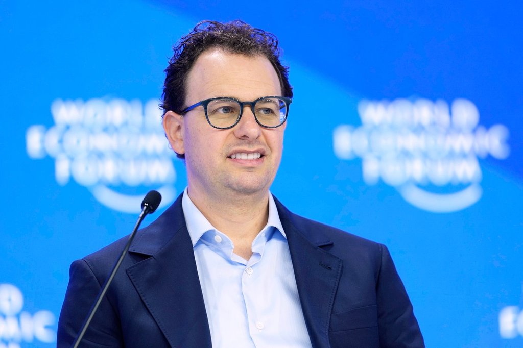 FILE - Dario Amodei, CEO and co-founder of Anthropic, attends the annual meeting of the World Economic Forum in Davos, Switzerland, Jan. 23, 2025. (AP Photo/Markus Schreiber, File).