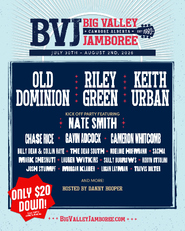 Big Valley Jamboree 2026 – QR Calgary - image