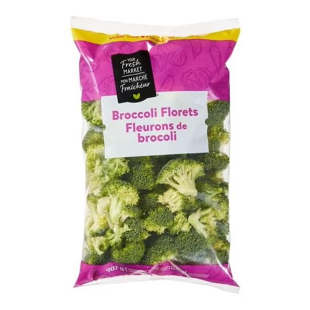 The CFIA has recalled Your Fresh Market broccoli florets in six provinces due to possible Salmonella contamination, urging consumers not to eat or distribute the product.