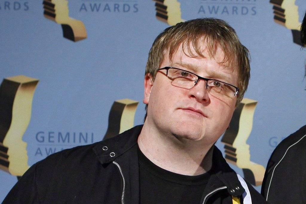Mike Smith, the actor behind the character Bubbles from the "Trailer Park Boys," poses for photos at the 24th Annual Gemini Awards in Calgary, Saturday, Nov. 14, 2009. THE CANADIAN PRESS/Larry MacDougal.