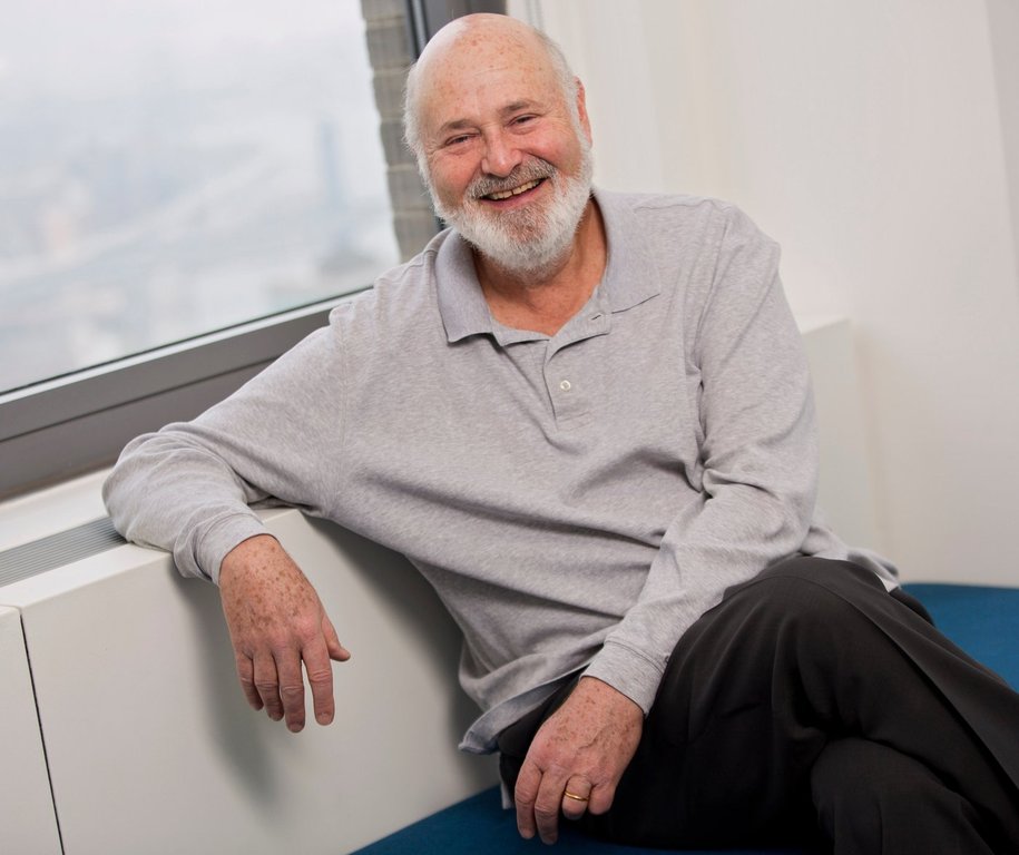 FILE - Writer-director Rob Reiner poses for a portrait, May 2, 2016, in New York.