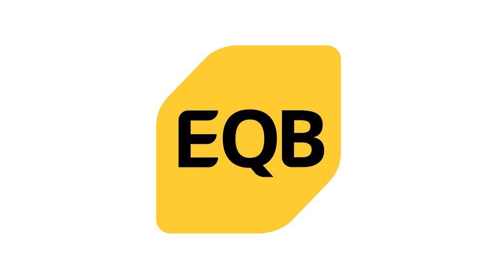 The logo of EQB Inc. is shown. THE CANADIAN PRESS/Handout — EQB Inc. (Mandatory Credit).