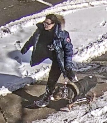 Patrycja Siarek and her dog are pictured in a file photo released by Toronto police when they were searching for her following a dog attack.