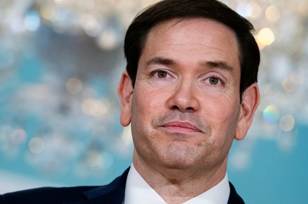 Secretary of State Marco Rubio makes a statement to reporters while meeting with Armenian Foreign Minister Ararat Mirzoyan at the State Department in Washington, Tuesday, Jan. 13, 2026. (AP Photo/Cliff Owen).