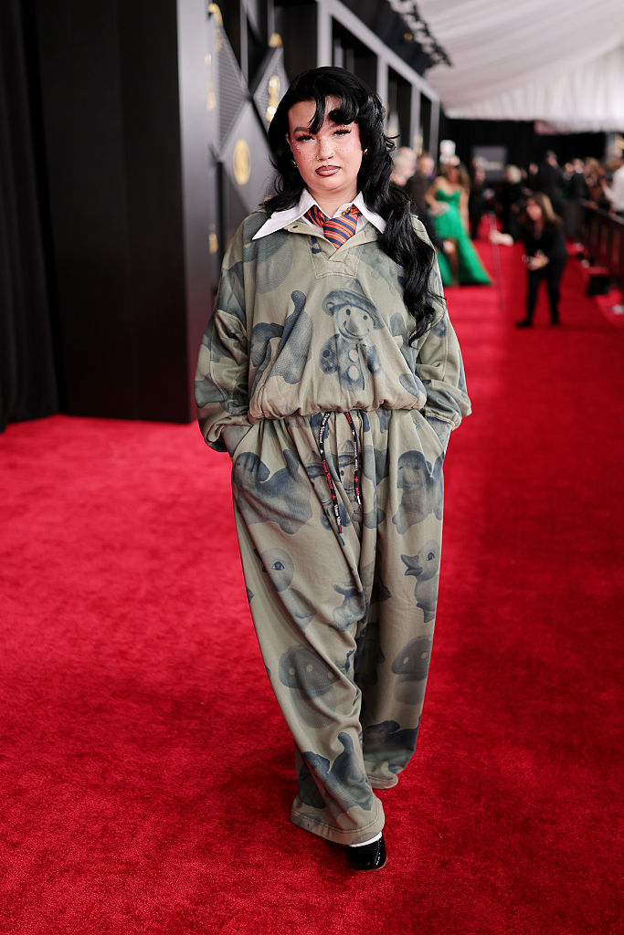 Lola Young attends the 68th GRAMMY Awards on February 01, 2026 in Los Angeles, California.