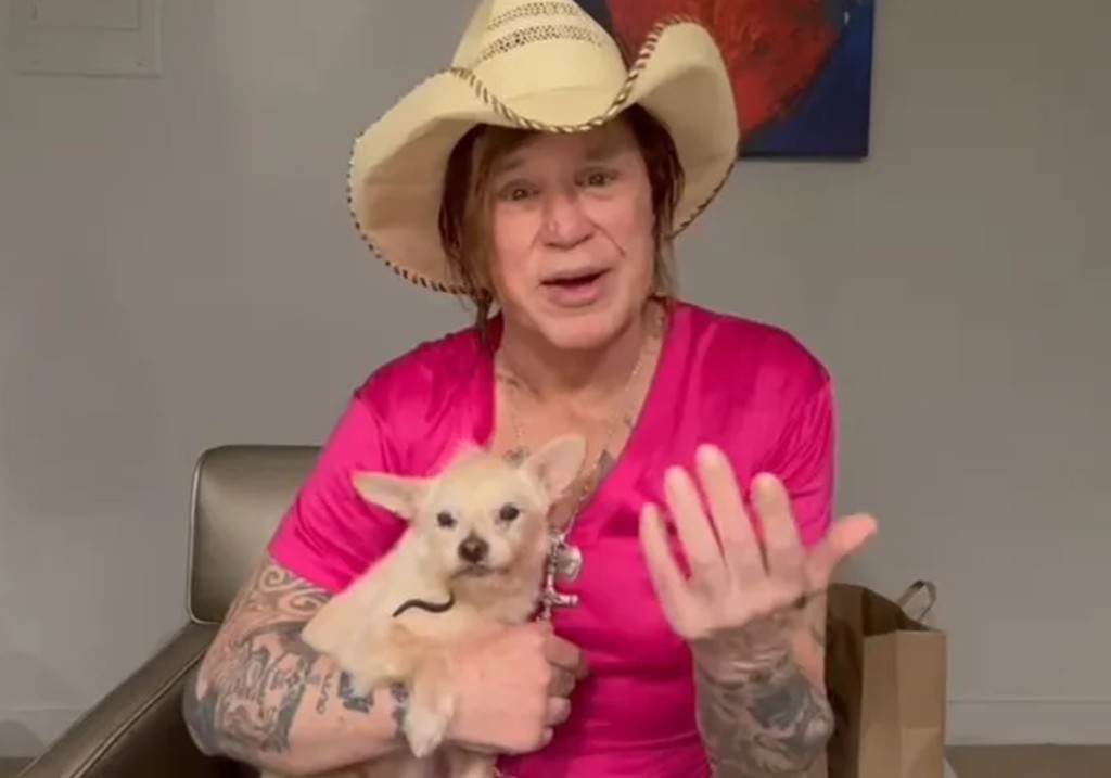 Mickey Rourke claimed that he did not create the GoFundMe raising money to keep him from eviction.