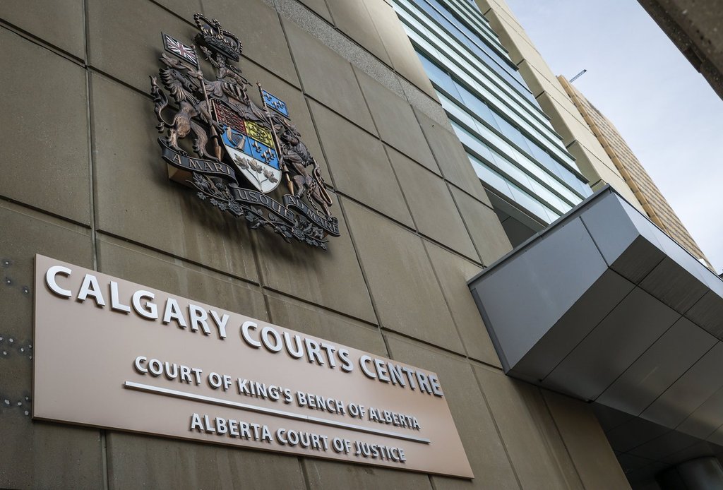 The Calgary Courts Centre pictured in Calgary, Monday, May 6, 2024.