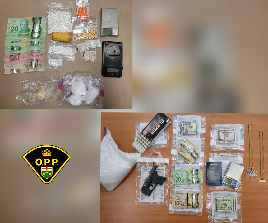 A month-long police investigation spanning Napanee and Whitby has resulted in seven arrests and 54 charges following the seizure of a handgun, cocaine and fentanyl.