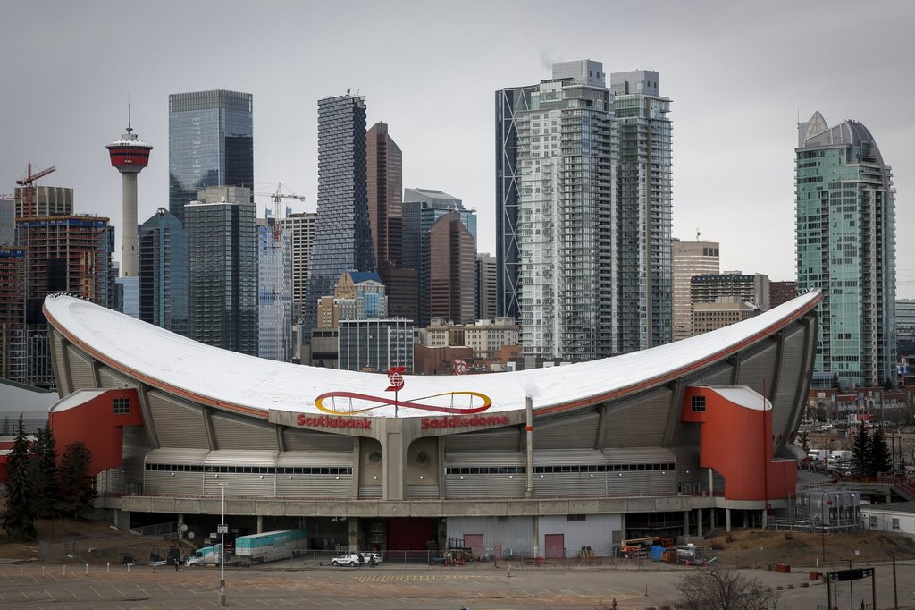 Despite being an outspoken critic of the Saddledome, during negotiations on a new arena for the Flames, NHL Commissioner Gary Bettman shared some fond memories of the building during a visit to Calgary on Tuesday, Mar. 3, 2026.