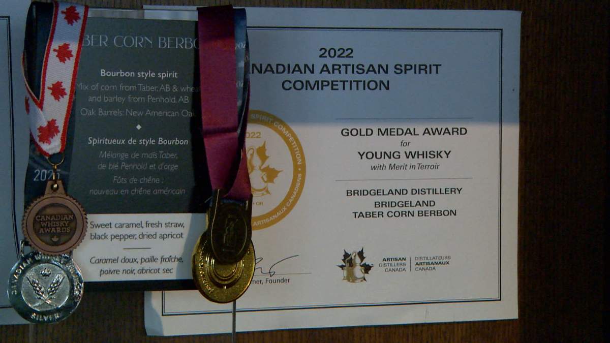 Calgary-based Bridgeland Distillery has won a number of awards for the spirits it produces and sells.