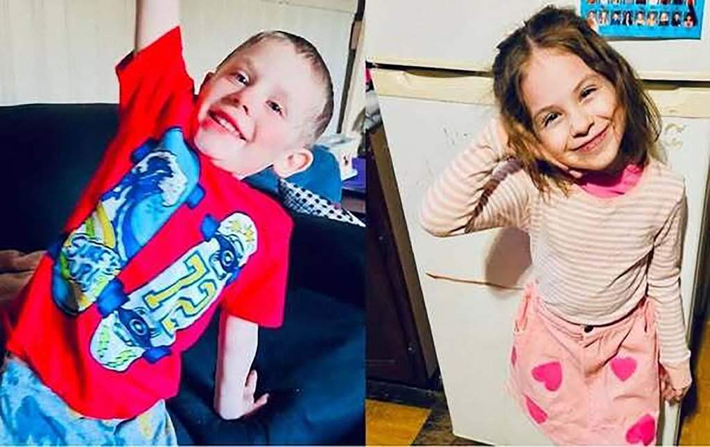 Four-year-old Jack Sullivan, left, and six-year-old Lilly Sullivan, right, missing from their home in rural northeastern Nova Scotia, were last seen Friday, May 2, 2025, in the community of Lansdowne Station. THE CANADIAN PRESS/Handout-Nova Scotia Ground Search and Rescue Association 
(Mandatory credit).