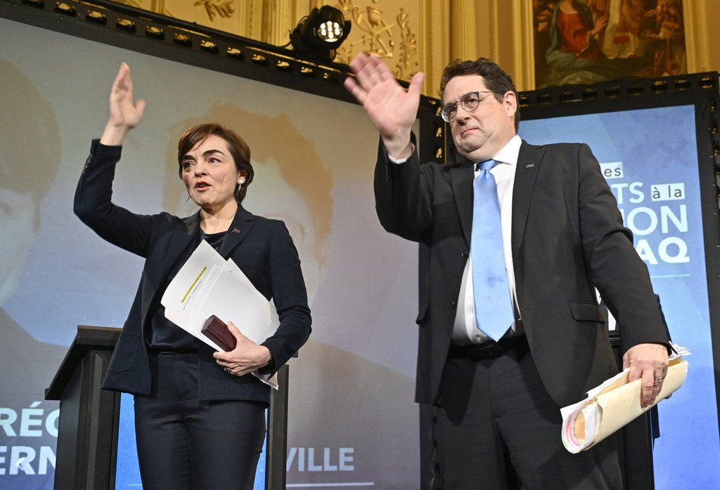 The two candidates vying to replace François Legault as Coalition Avenir Québec leader and Quebec premier are meeting today in a second and final debate. 