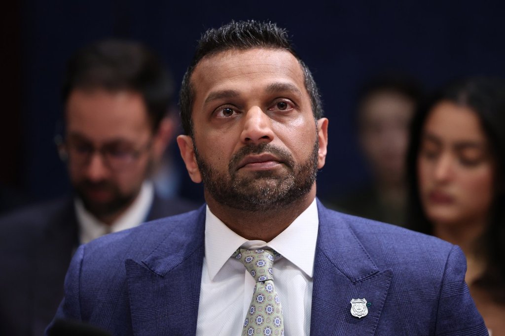 FBI Director Kash Patel, listens during a House Permanent Select Committee on Intelligence hearing to examine worldwide threats, Thursday, March 19, 2026, on Capitol Hill in Washington. (AP Photo/Tom Brenner).