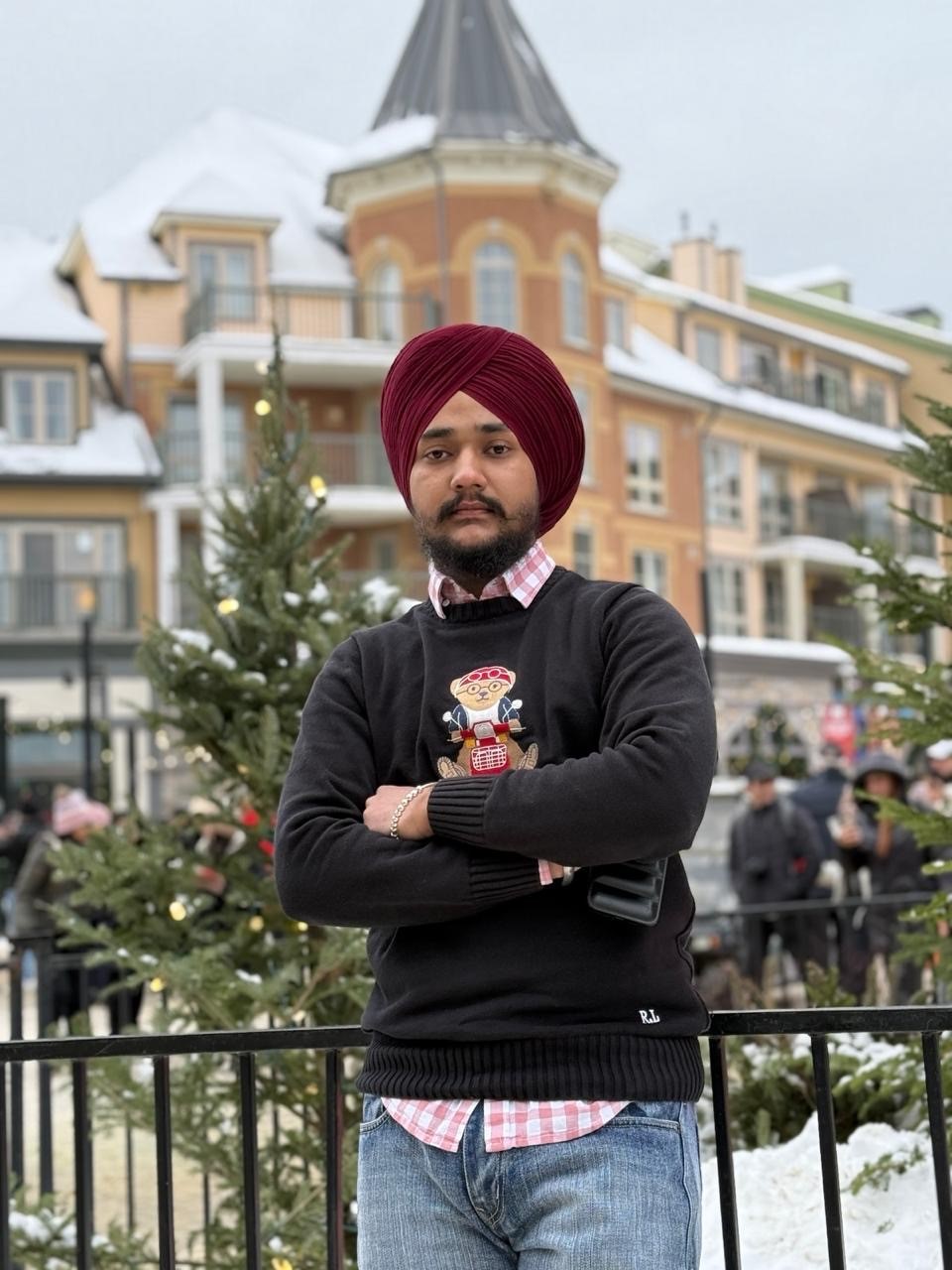 Undated photo of Birinder Singh, 22.