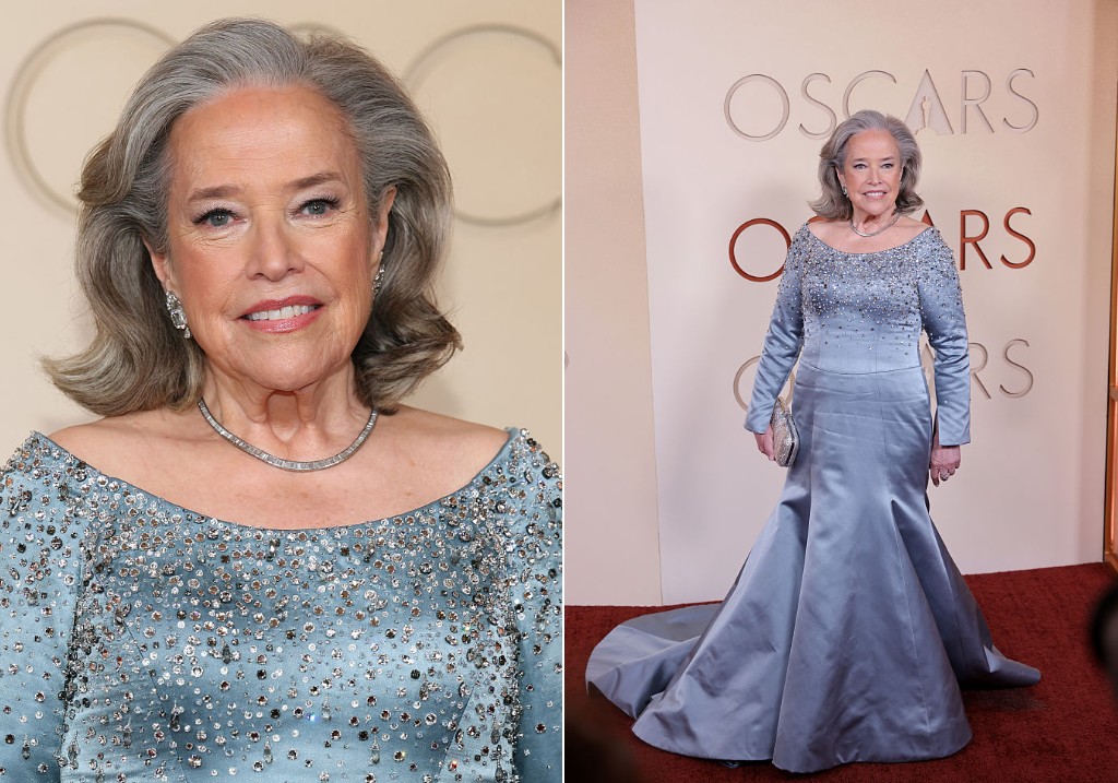 Kathy Bates attends the 98th Annual Academy Awards at the Dolby Theatre in Hollywood, California on March 15, 2026.