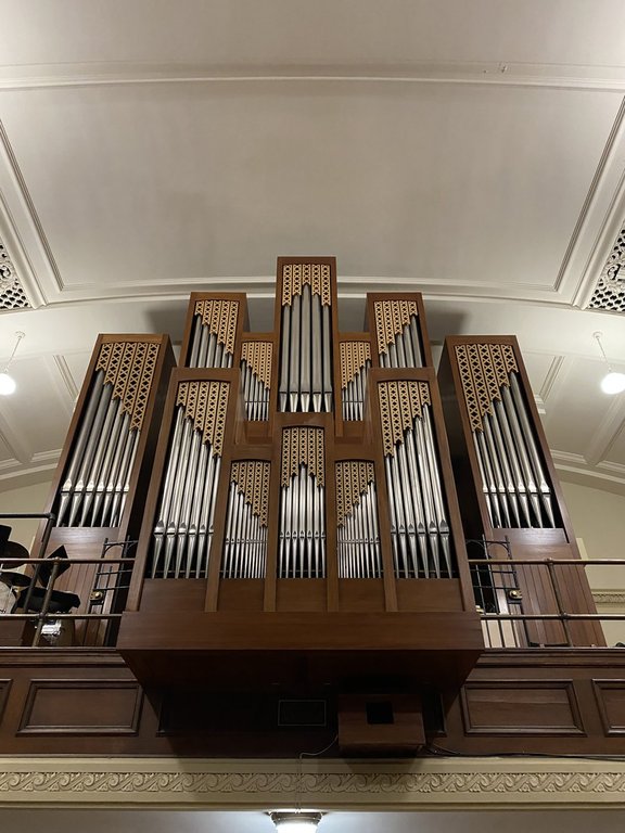A Casavant pipe organ seen at the Convocation Hall at the University of Alberta in this undated photo. It was built in 1978 to replace one built in 1925 to honour students and faculty members who lost their lives in the First World War.