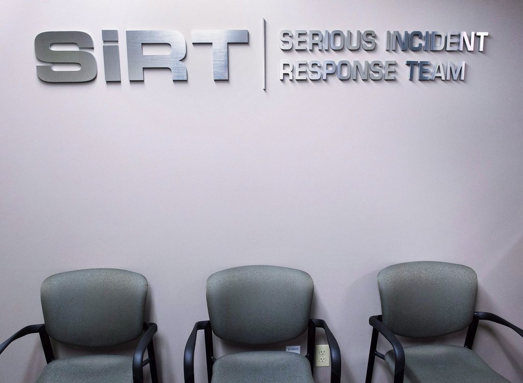 The waiting area of the Serious Incident Response Team, the province's independent police watchdog agency, is seen in Halifax on Wednesday, April 18, 2018. The agency investigates deaths, serious injuries, sexual assaults, domestic violence and other matters of public interest involving police officers in New Brunswick and Nova Scotia. THE CANADIAN PRESS/Andrew Vaughan.