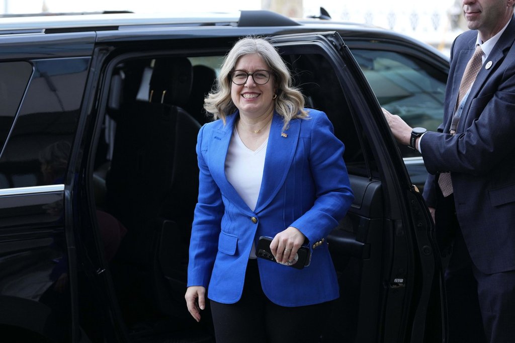 Premier of New Brunswick Susan Holt arrives for a First Ministers Meeting in Ottawa, on Thursday, Jan. 29, 2026. THE CANADIAN PRESS/Justin Tang.