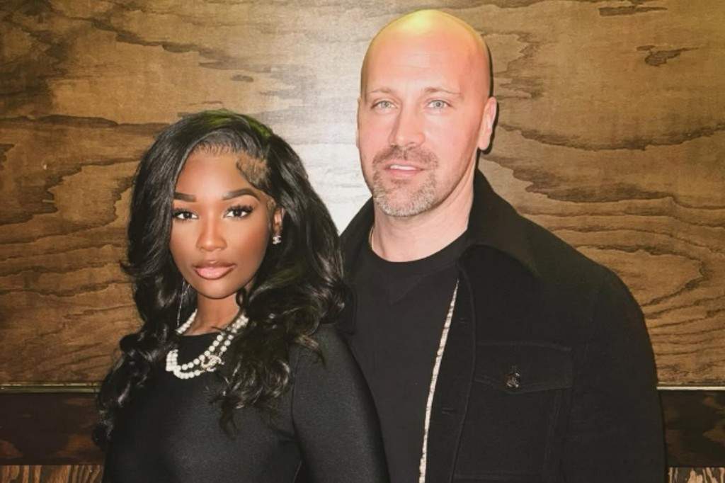 Ashly Robinson and her boyfriend Joe McCann.