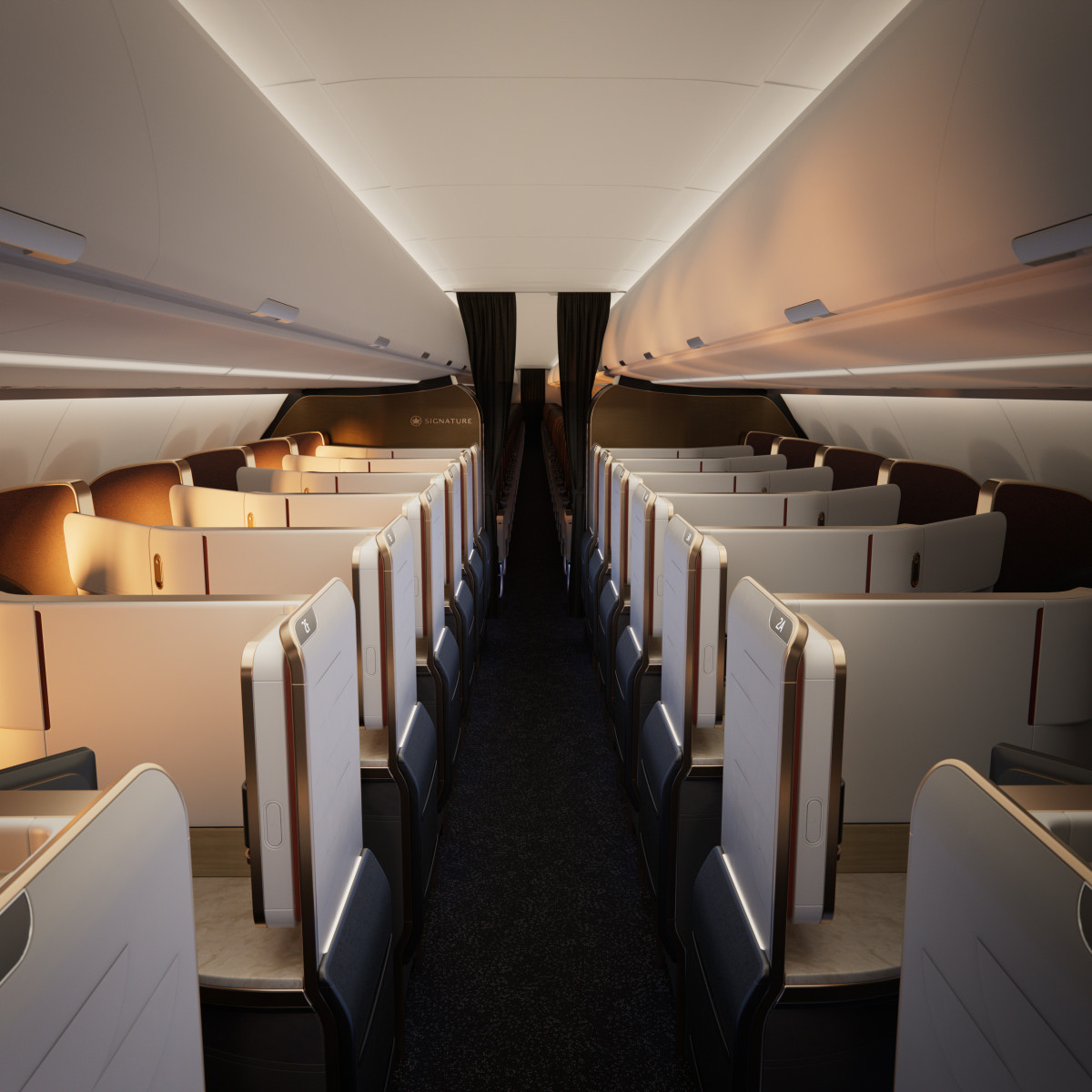 New Air Canada seats
