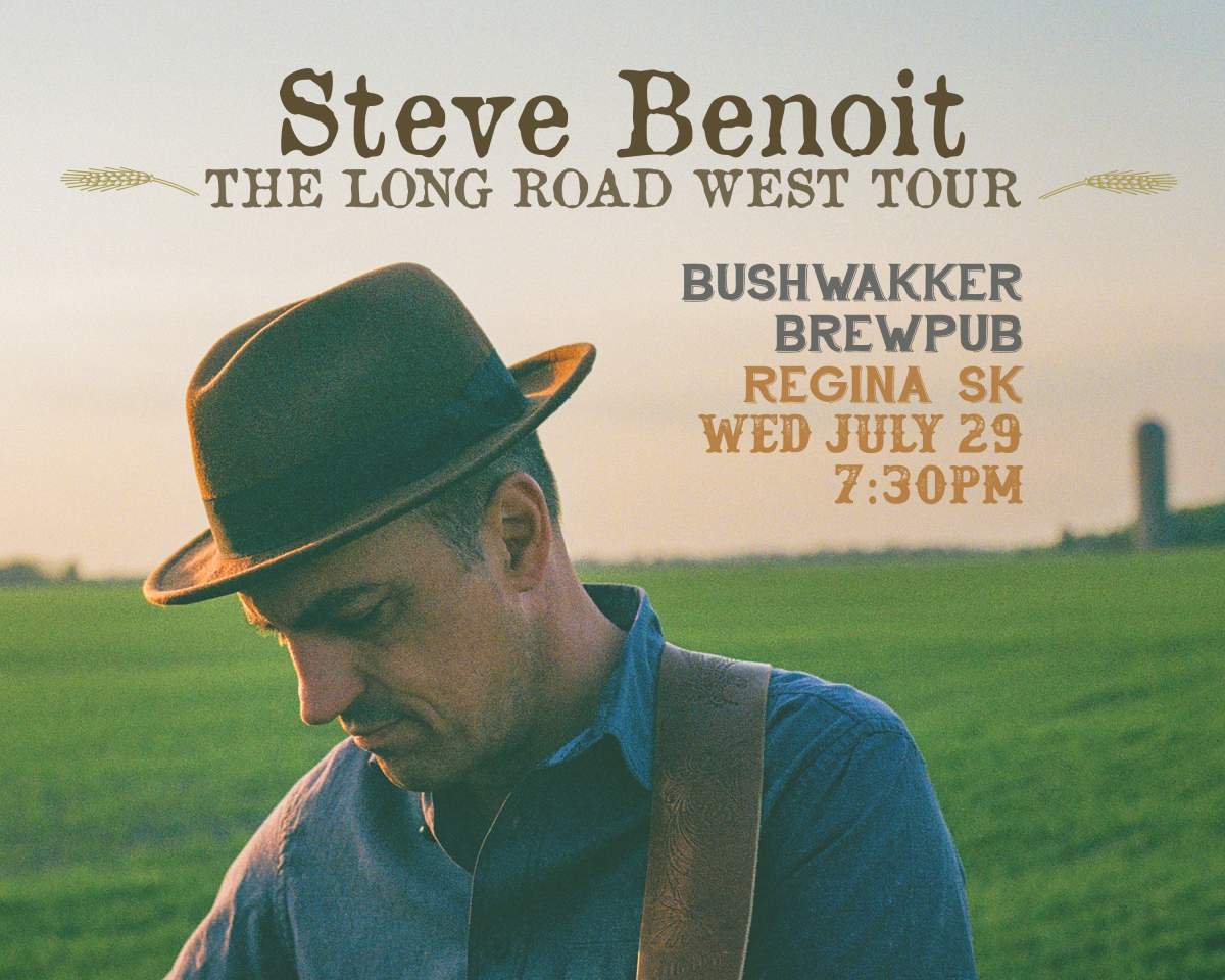 Canada’s own Steve Benoit live music at Bushwakker Brew pub - image