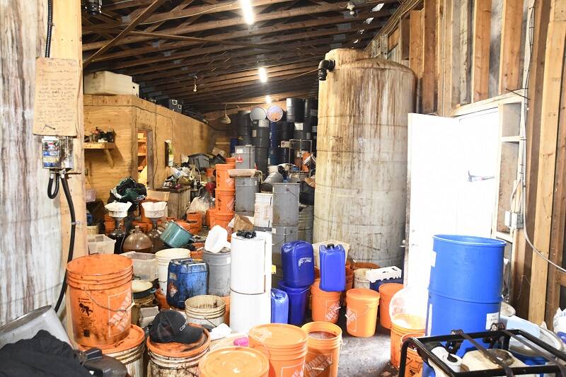 A look inside the the drug lab in Chilliwack
