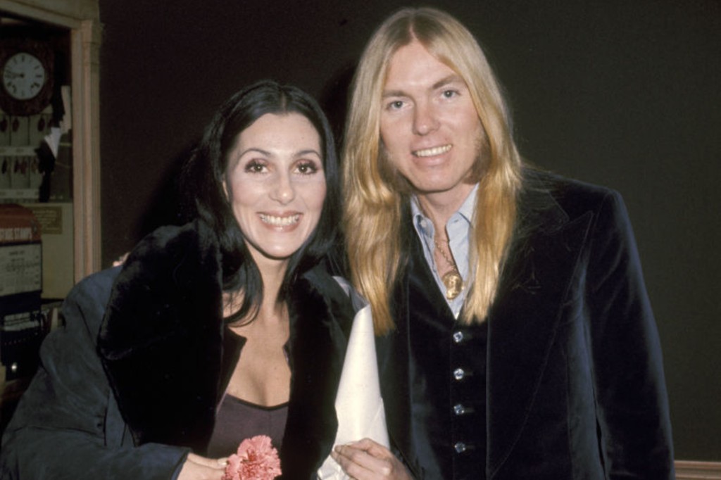 Cher and Gregg Allman at the Georgetown Inn on Wisconsin Avenue in Georgetown.