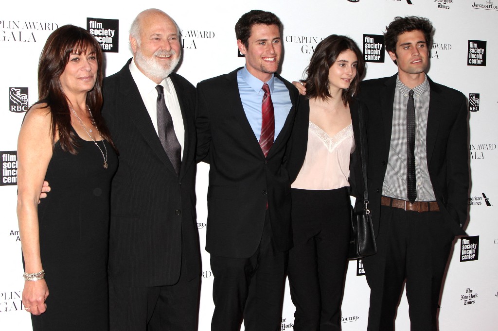 Michele Singer Reiner, Rob Reiner, Jake Reiner, Romy Reiner and Nick Reiner 41st Annual Chaplin Award Gala - Held at Avery Fisher Hall at Lincoln Center on April 28, 2014.