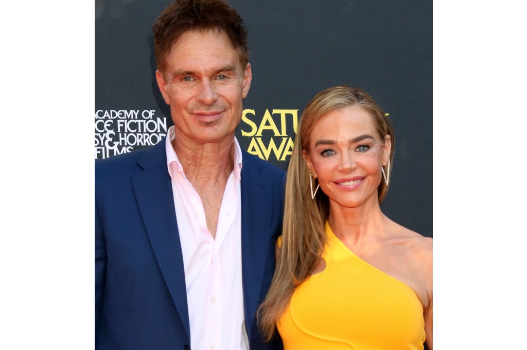 Patrick Muldoon, Denise Richards at arrivals for 53rd Annual Saturn Awards, Hilton Los Angeles/Universal City, Universal City, CA, March 8, 2026.