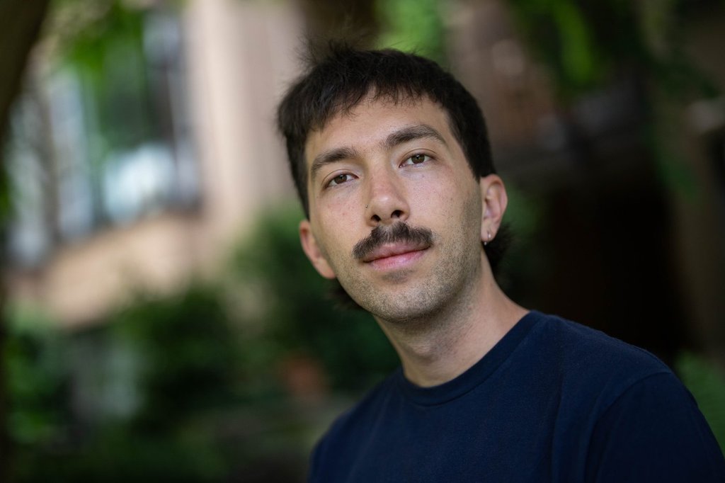 UBC graduate Lukas Troni poses for a photo in Vancouver, on Thursday, May 14, 2026. 